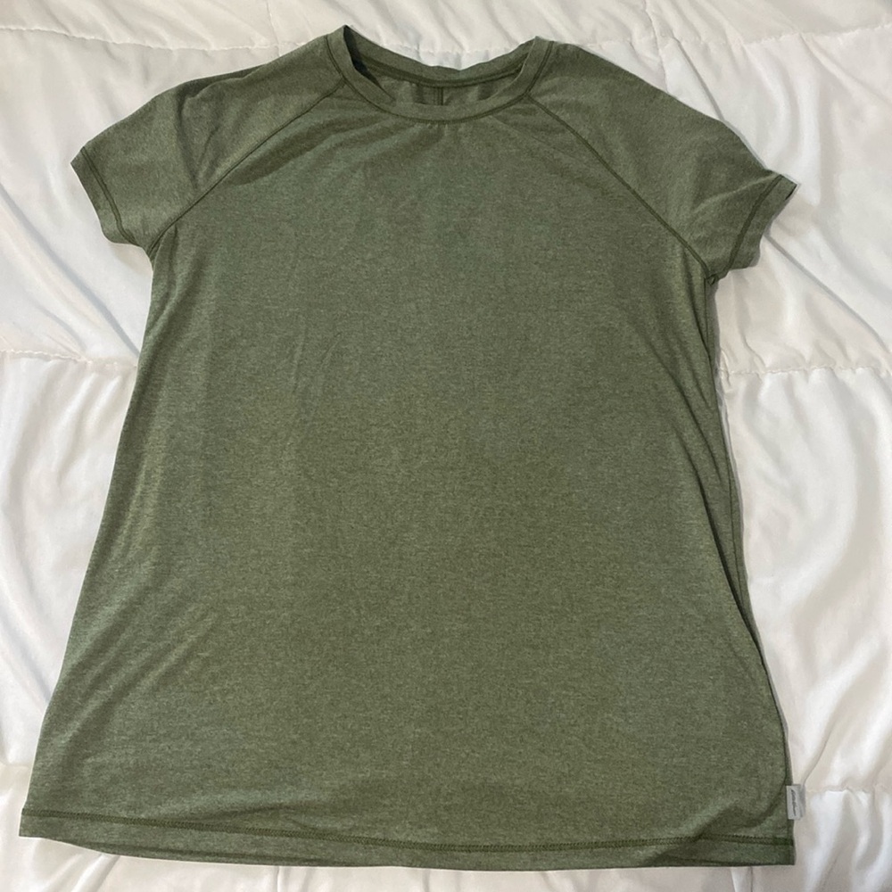 Eddie Bauer Green Athletic Top